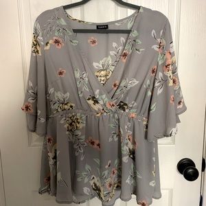 Torrid flower shirt